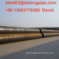 API welded Dredging Spiral Steel Pipes